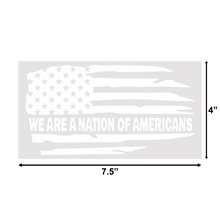 Load image into Gallery viewer, American Nation Flag Vinyl Decal
