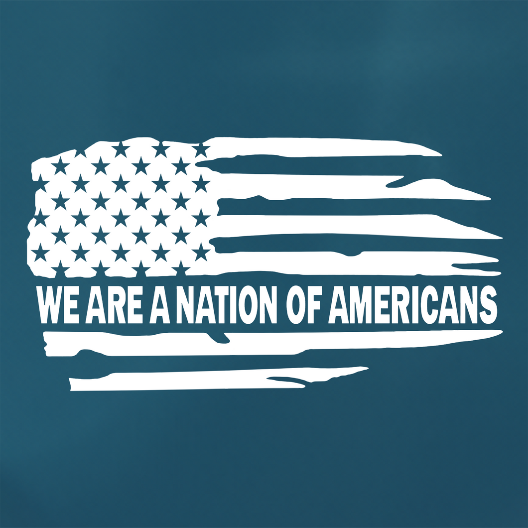 American Nation Flag Vinyl Decal